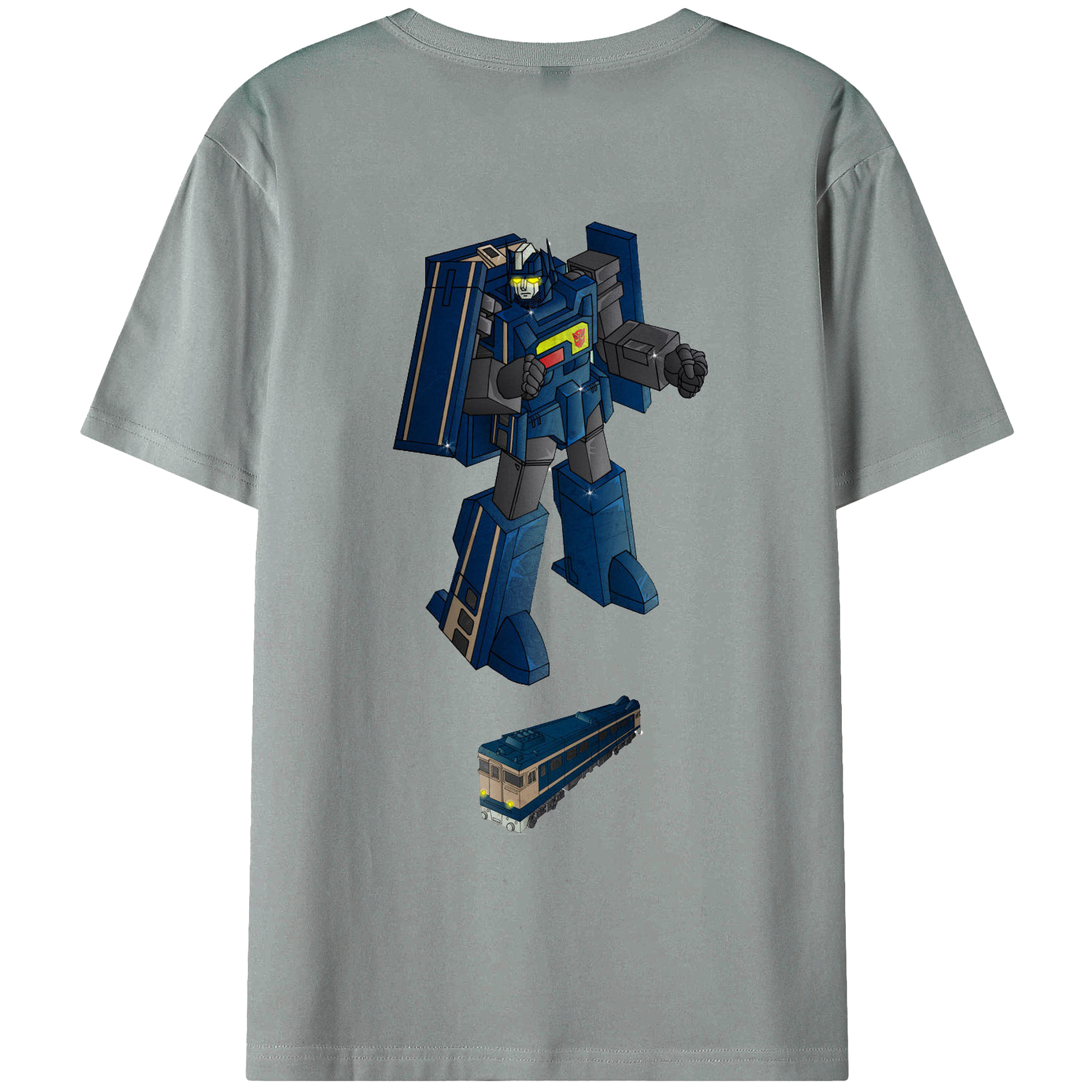 （画像用）  綿100％ メンズ半袖Tシャツ（バックプリント） 通気性